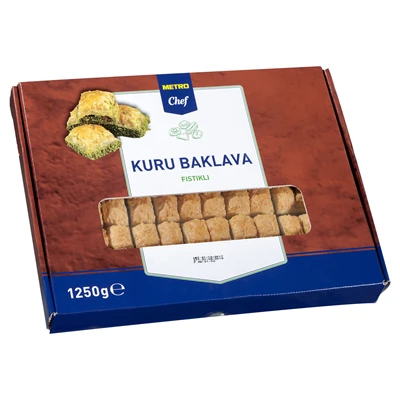 METRO Chef Kuru Baklava 1,25 Kg Antep Fıstık (2'li Paket) ürün görseli 1