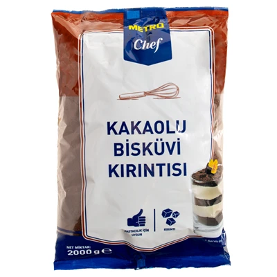 METRO Chef Bisküvi Kırıntı 2 Kg Kakaolu (4'li Paket) ürün görseli 1
