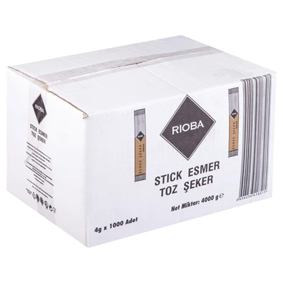 RIOBA Esmer Şeker Stick 4 G 1000 Li (2'li Paket) ürün görseli 1