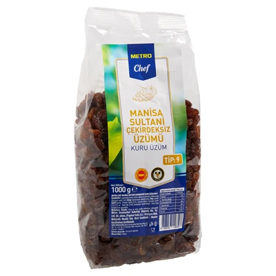 METRO Chef Kuru Üzüm No:9 1 Kg (4'li Paket) ürün görseli 1