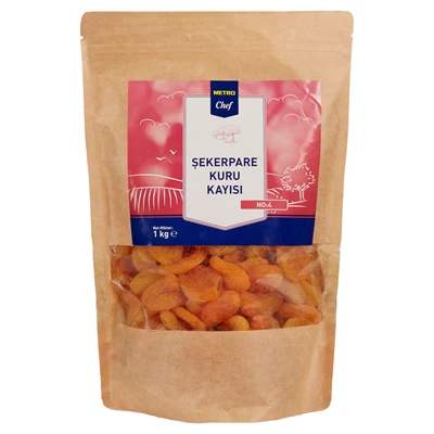 METRO Chef Şekerpare Kuru Kayısı No:4 1 Kg (4'li Paket) ürün görseli 1