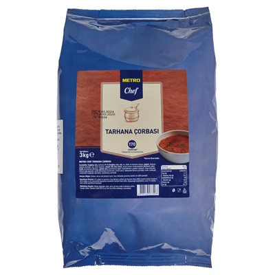 METRO Chef Toz Çorba 3 Kg Tarhana (3'li Paket) ürün görseli 1