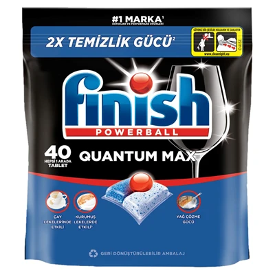 finish Quantum Max Tablet 40Lı (2'li Paket) ürün görseli 1