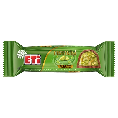 ETİ Fıstıkişi Gofret 12 X 50 G Antep Fıstıklı (3'li Paket) ürün görseli 1