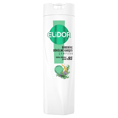 ELİDOR Elıdor Şampuan Doğanın Enerjisi 400 Ml Biberiye (5'li Paket) ürün görseli 1