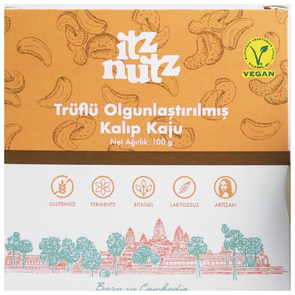 Itz Nutz Trüflü Olgunlaştırılmış Kalıp Kaju 100 G (6'li Paket) ürün görseli 1