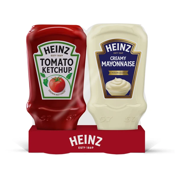 Heinz Ketçap 375 G + Mayonez 330 G İkili Set (4'li Paket) ürün görseli 1