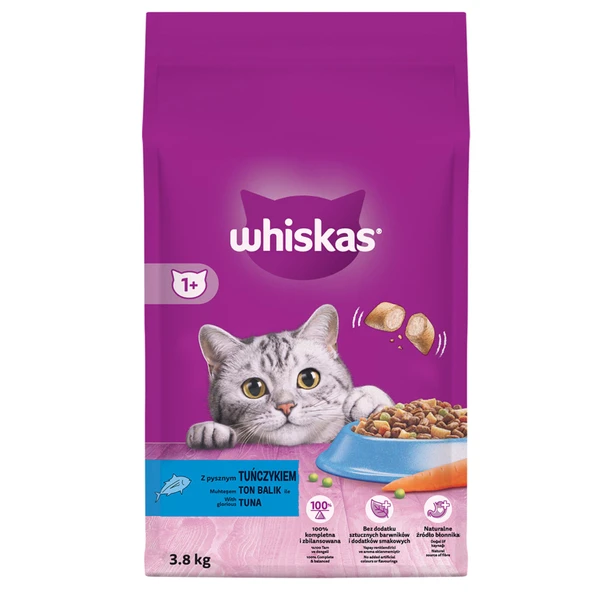 Whiskas Ton Balıklı Kuru Mama 3.8 Kg (2'li Paket) ürün görseli 1