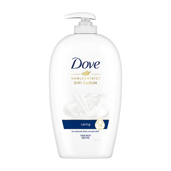 Dove Nemlendirici Sıvı Sabun 450 Ml (5'li Paket) ürün görseli 1