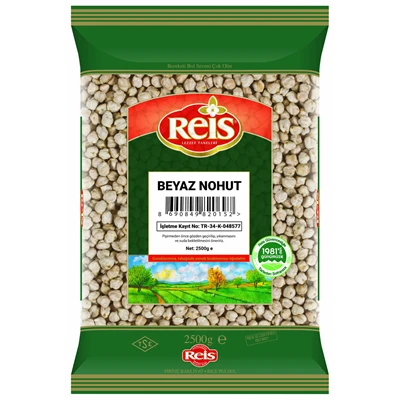 REİS Beyaz Nohut 2,5Kg (3'li Paket) ürün görseli 1