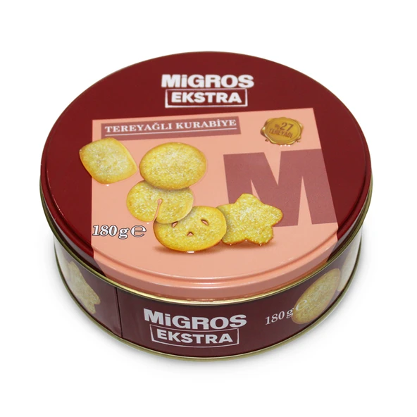 Migros Ekstra Tereyağlı Kurabiye 180 G (6'li Paket) ürün görseli 1