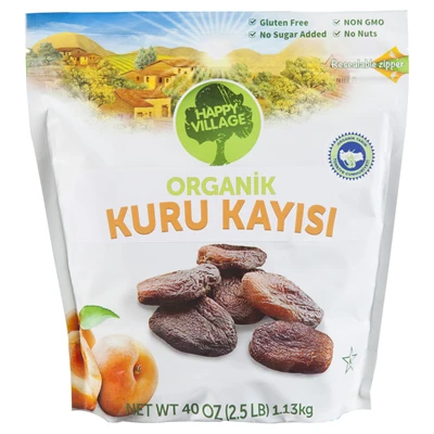 HAPPY VILLAGE Organik Günkurusu 1,13 Kg (3'li Paket) ürün görseli 1