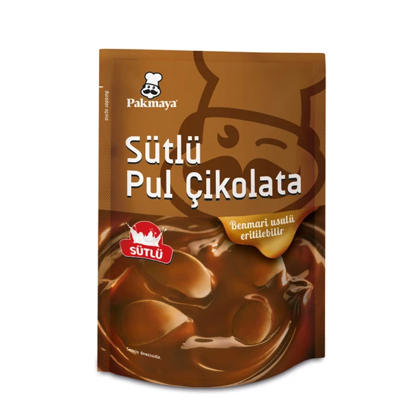 Pakmaya Sütlü Pul Çikolata 100 G (6'li Paket) ürün görseli 1
