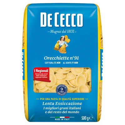 DE CECCO Makarna 500 G Orecchiette (4'li Paket) ürün görseli 1