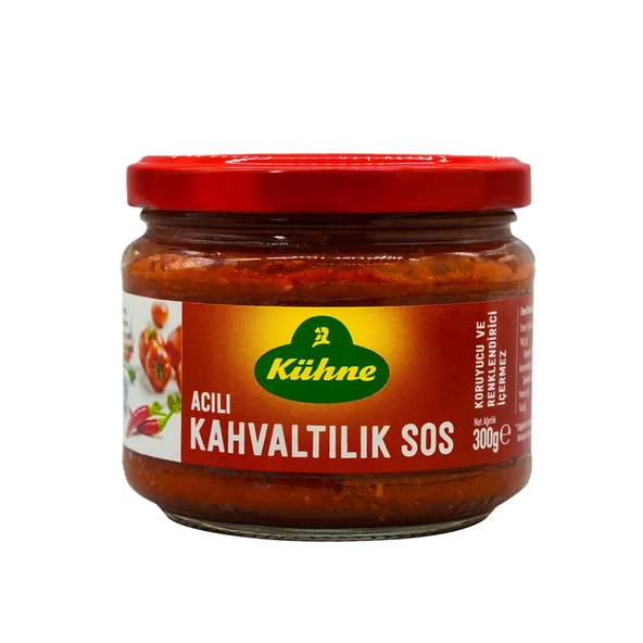 Kühne Acılı Kahvaltılık Sos 300 G (4'li Paket) ürün görseli 1