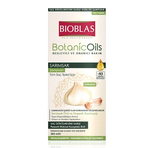 Bioblas Sarımsaklı Şampuan 360 Ml (4'li Paket) ürün görseli 1