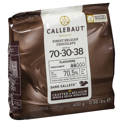 CALLEBAUT Çikolata 400G %70Bitter (4'li Paket) ürün görseli 1