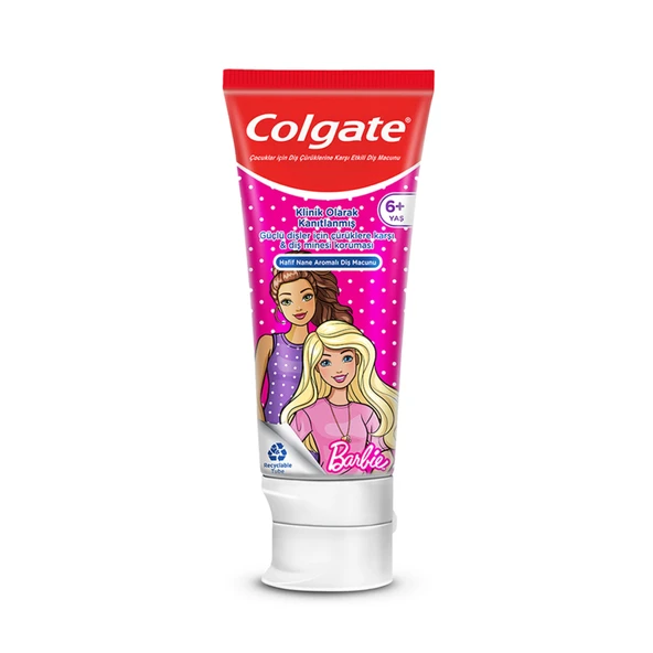Colgate Barbie Batman Çocuk Diş Macunu 75 Ml (5'li Paket) ürün görseli 1