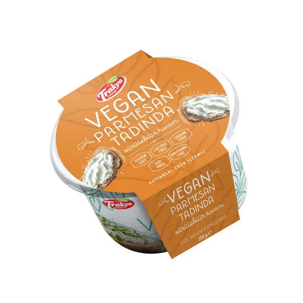 Trakya Çiftliği Vegan Parmesan Tadında 200 G (6'li Paket) ürün görseli 1