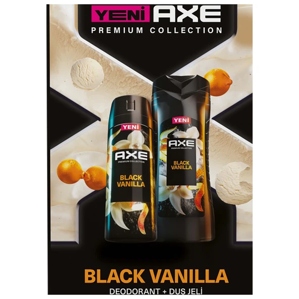 Axe Black Vanilla Deodorant 150 Ml + Duş Jeli 300 Ml (2'li Paket) ürün görseli 1
