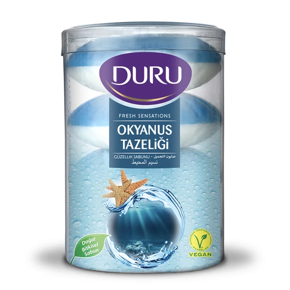 Duru Güzellik Sabunu Fresh Okyanus Esintisi 400 G (4'li Paket) ürün görseli 1