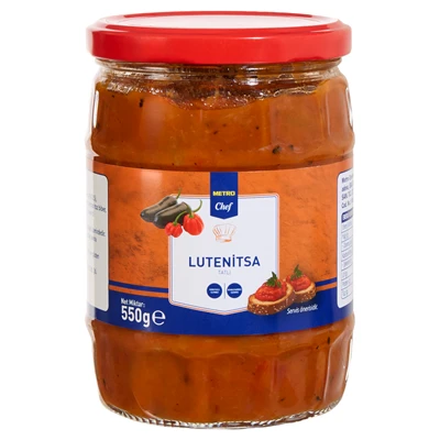 METRO Chef Lutetnıtsa Kahvaltık Sos 520g Tatlı (6'li Paket) ürün görseli 1