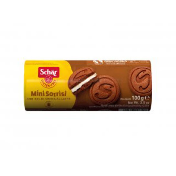 Schar Mini Sorrisi Gluten Free 100 G (5'li Paket) ürün görseli 1