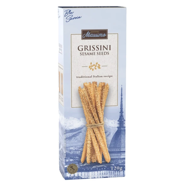 Massimo Susamlı Grissini 120 G (6'li Paket) ürün görseli 1