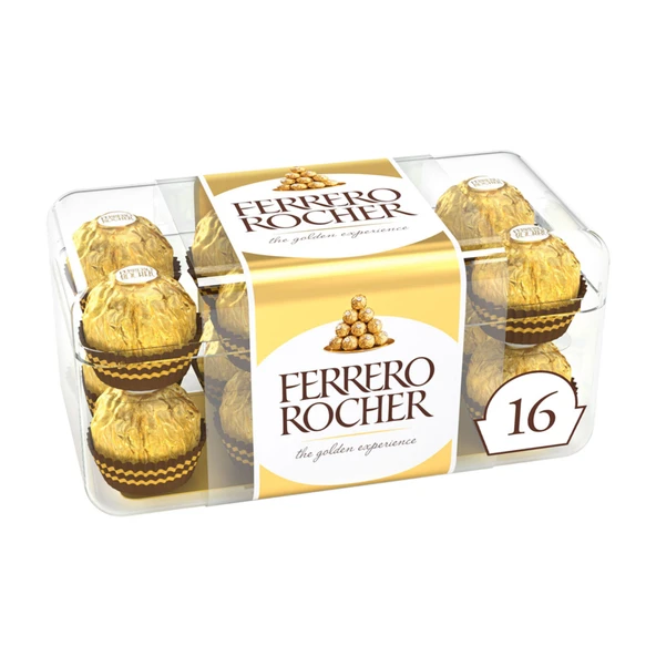 Ferrero Rocher Çikolata 16'lı, 200 gr (3'li Paket) ürün görseli 1