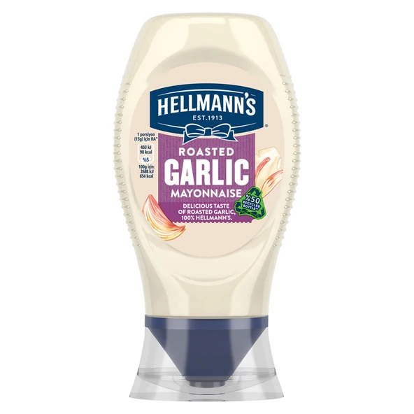 Hellmann's Sarımsaklı Mayonez 235 G (5'li Paket) ürün görseli 1