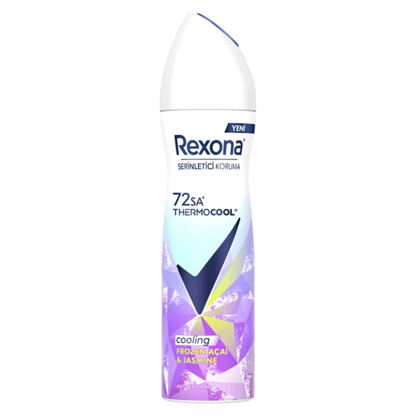 Rexona Thermocool Frozen Acai & Jasmine Kadın Sprey Deodorant 150 Ml (4'li Paket) ürün görseli 1