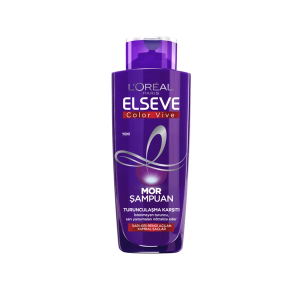 L'Oréal Paris Elseve Turunculaşma Karşıtı Mor Şampuan 200 Ml (2'li Paket) ürün görseli 1