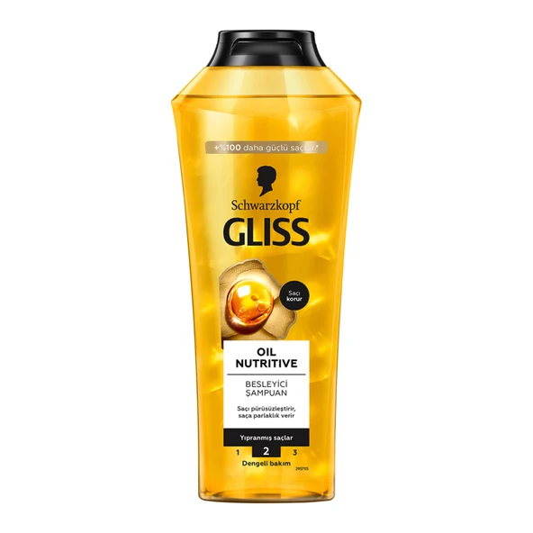Gliss Oil Nutritive Şampuan 400 Ml (4'li Paket) ürün görseli 1