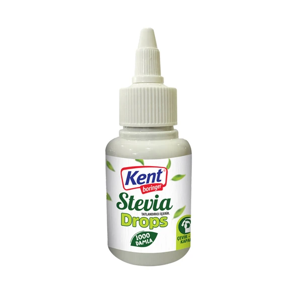 Kent Boringer Stevia Drops 48 Ml (6'li Paket) ürün görseli 1