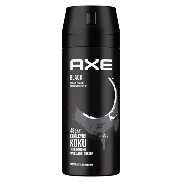 Axe Black Erkek Sprey Deodorant 150 Ml (5'li Paket) ürün görseli 1