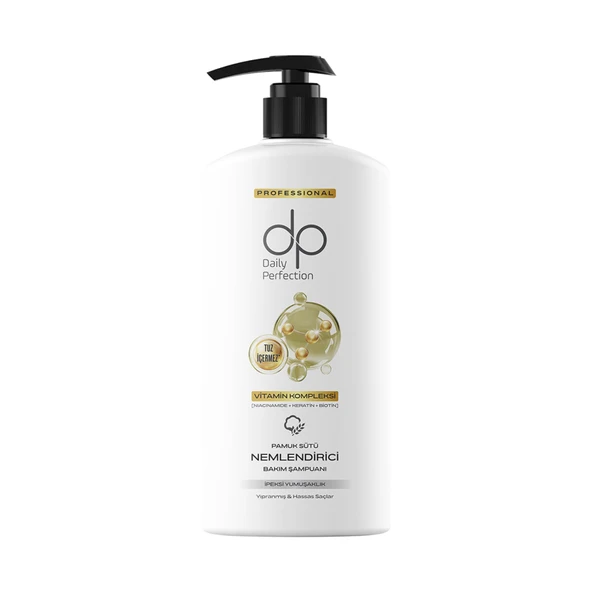 Dp Daily Perfection Pamuk Sütü & Buğday Proteini Şampuan 425 Ml (5'li Paket) ürün görseli 1