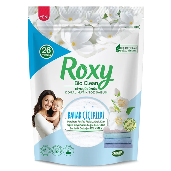 Roxy Doğal Matik Toz Sabun 800 G (3'li Paket) ürün görseli 1