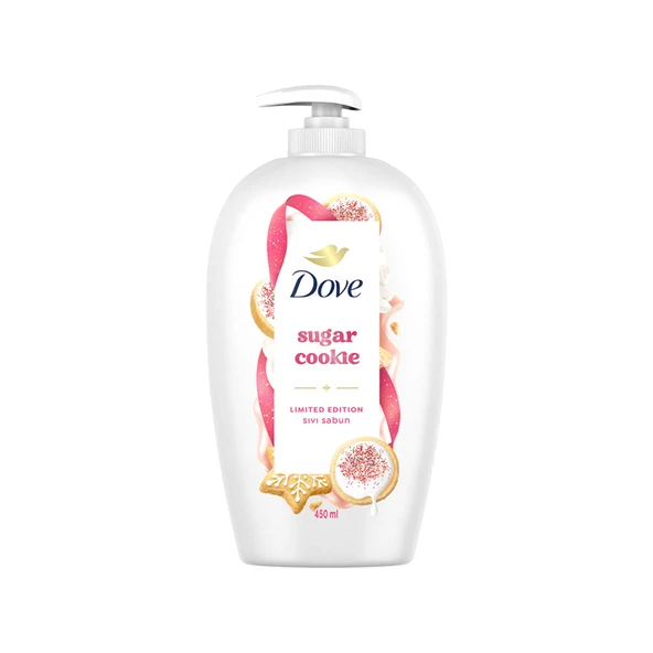 Dove Sugar Cookie Sıvı Sabun 450 Ml (5'li Paket) ürün görseli 1