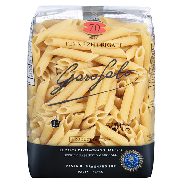 Garofalo Penne Ziti Rigate 500 G (6'li Paket) ürün görseli 1