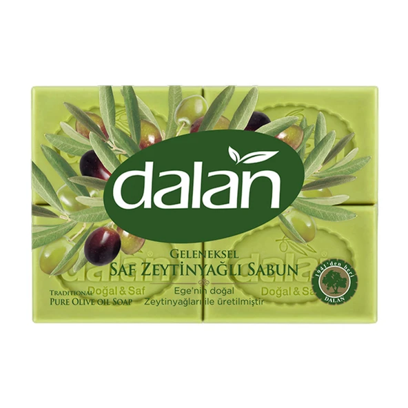 Dalan Beyaz Sabun Zeytinyağlı  4x150 G (6'li Paket) ürün görseli 1