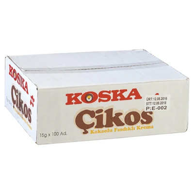 KOSKA Fındık Kreması 100Lü 15G (5'li Paket) ürün görseli 1