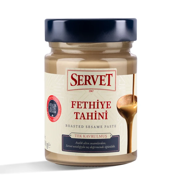 Servet Şekerleme Tek Kavrulmuş Fethiye Tahini 300 G (4'li Paket) ürün görseli 1