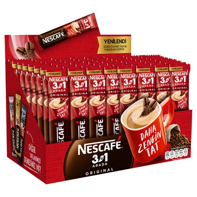 NESCAFE 3'ü 1 Arada Kahve 56 X 17,5 G (2'li Paket) ürün görseli 1