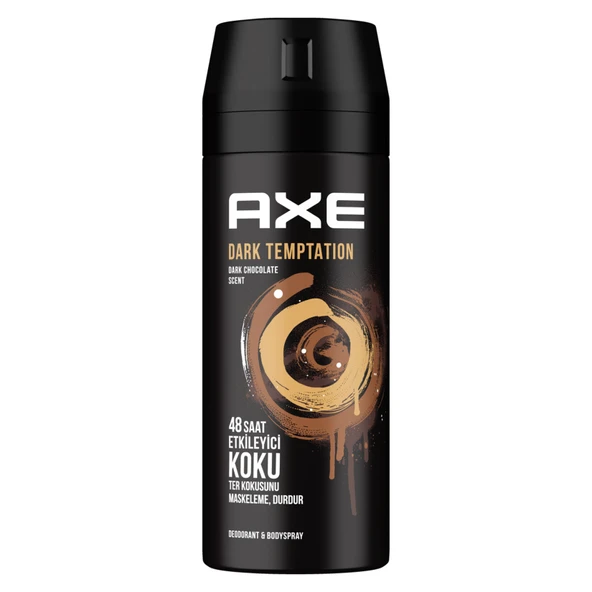 Axe Dark Temptation Erkek Sprey Deodorant 150 Ml (6'li Paket) ürün görseli 1