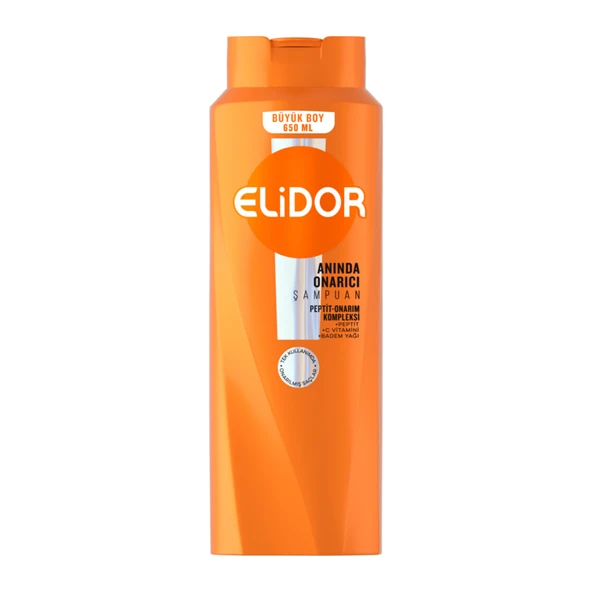 Elidor Saç Bakım Şampuanı Anında Onarıcı 650 Ml (4'li Paket) ürün görseli 1