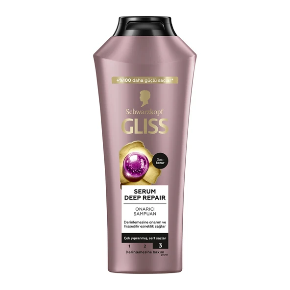 Gliss Serum Deep Repair Şampuan 400 Ml (6'li Paket) ürün görseli 1