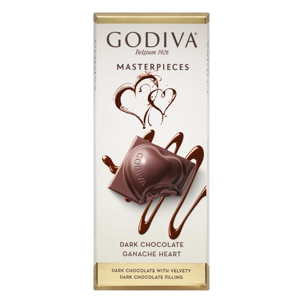 Godiva Masterpieces Bitter Çikolata Tablet 86 G (4'li Paket) ürün görseli 1