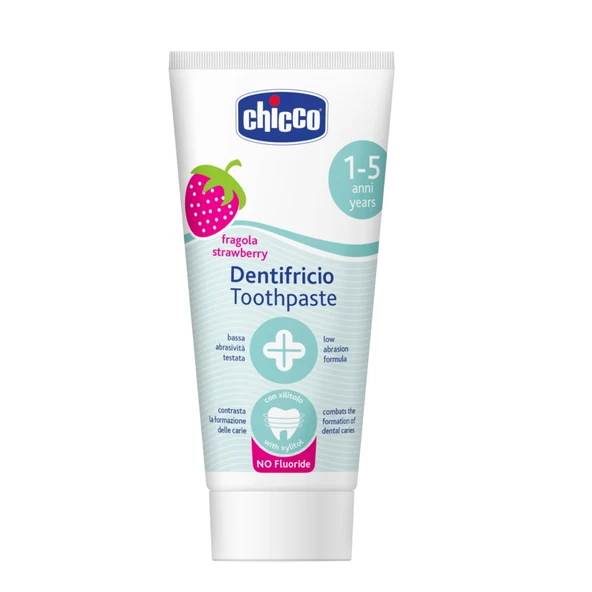Chicco Diş Macunu 12M+ Çilekli 50 Ml (6'li Paket) ürün görseli 1