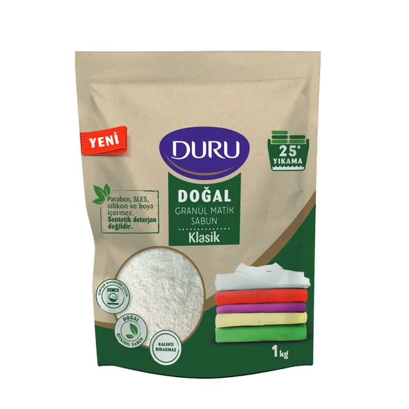 Duru Granül Sabun Klasik 1 Kg (2'li Paket) ürün görseli 1