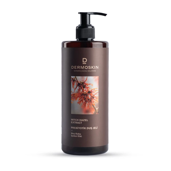 Dermoskin Prebiyotik Duş Jeli Cadı Fındığı 500Ml (3'li Paket) ürün görseli 1